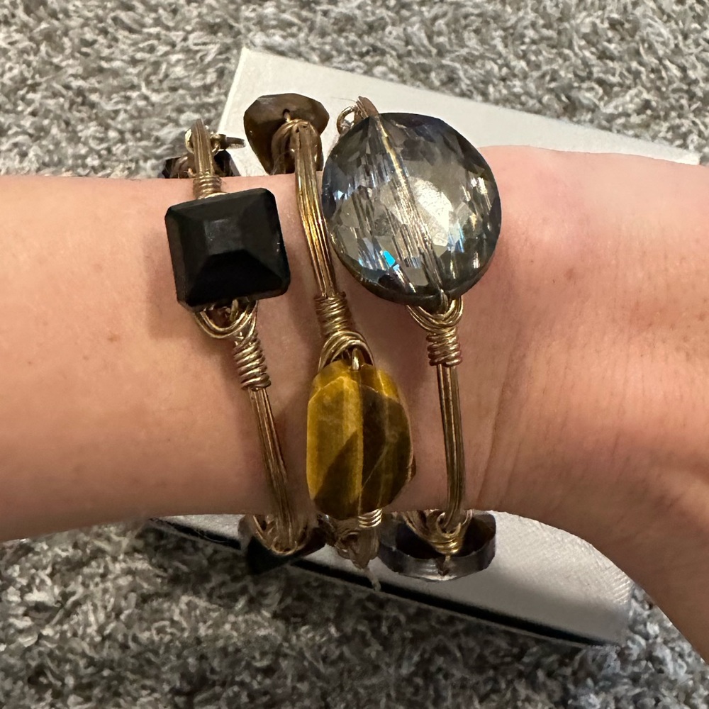 Bourbon and Boweties Bangle Set